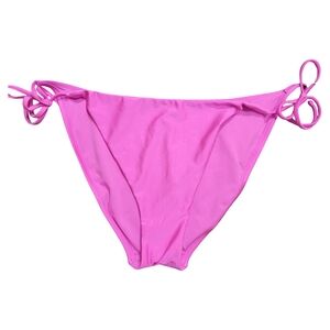 36. SHADE & SHORE High Leg Side-Tie Cheeky Bikini Bottom NWT!